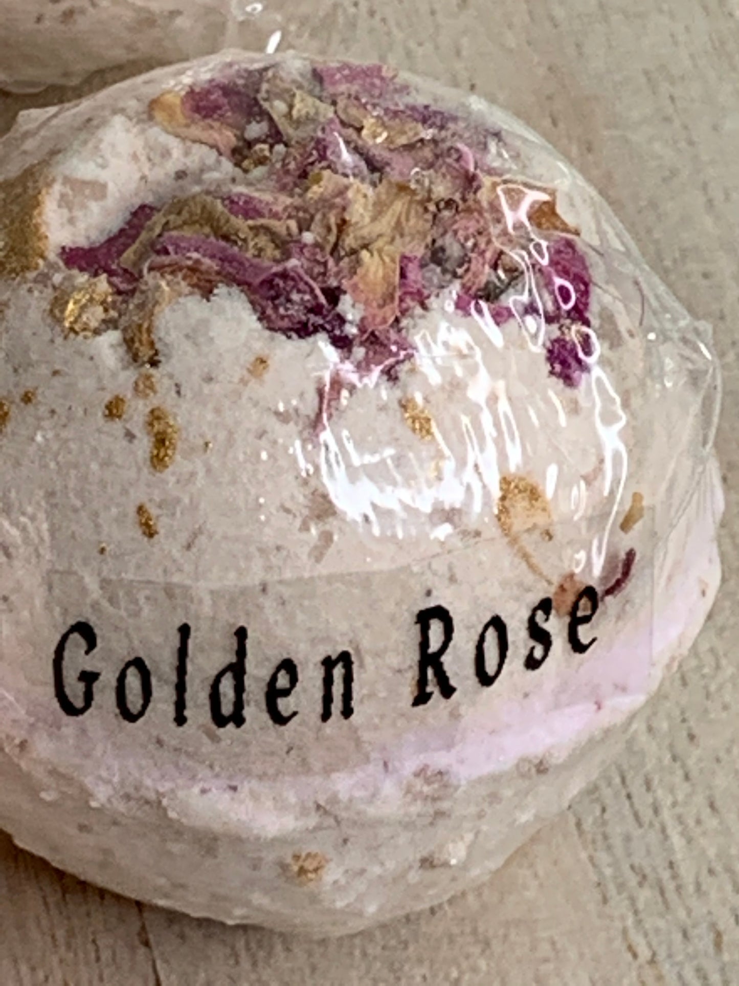 Golden Rose Bath Bomb