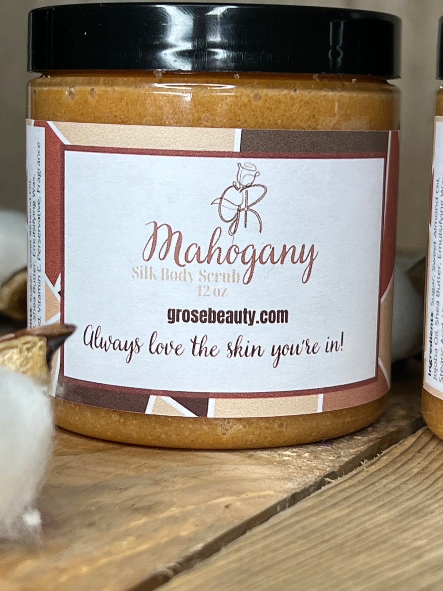 Mahogany Silk Body Scrub