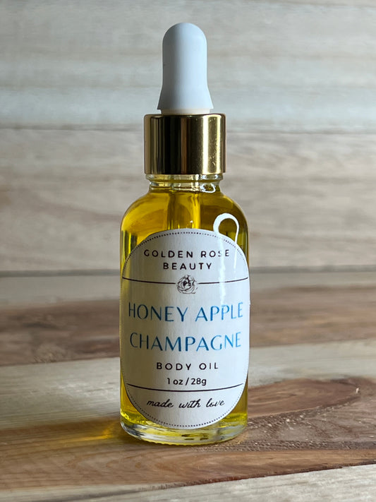 Honey Apple Champagne Body Oil