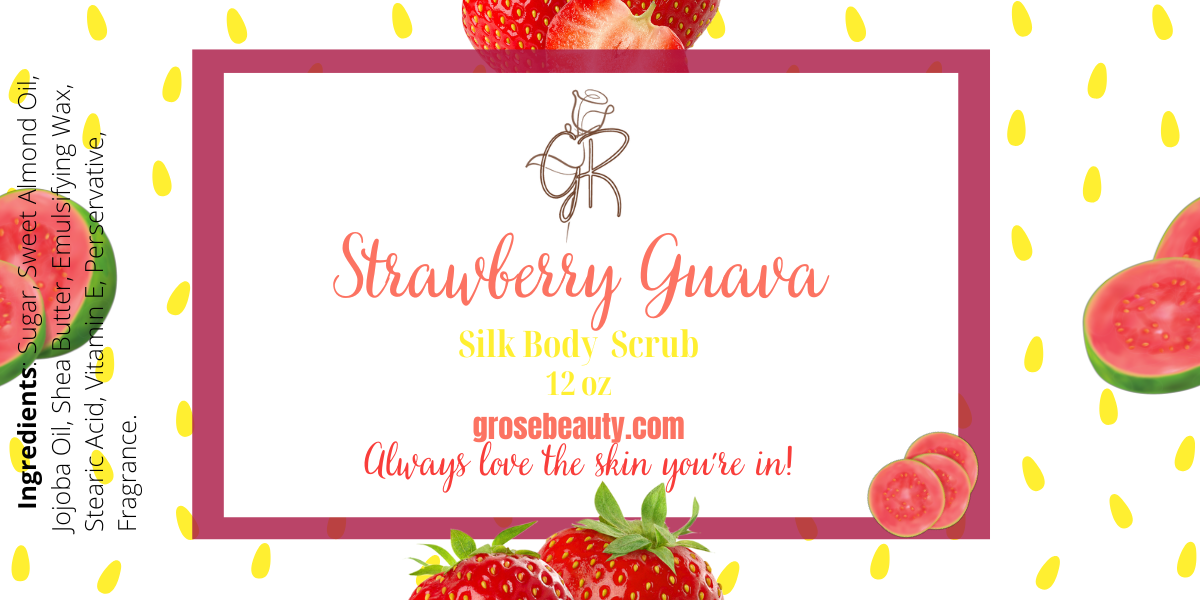 Strawberry Guava Silk Body Scrub