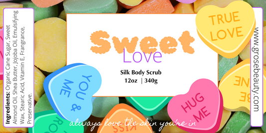 Sweet Love Silk Body Scrub