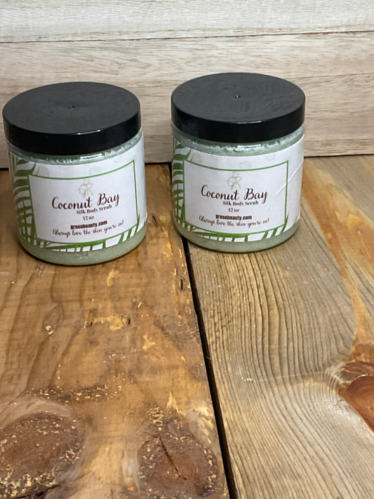 Coconut Bay Silk Body Scrub