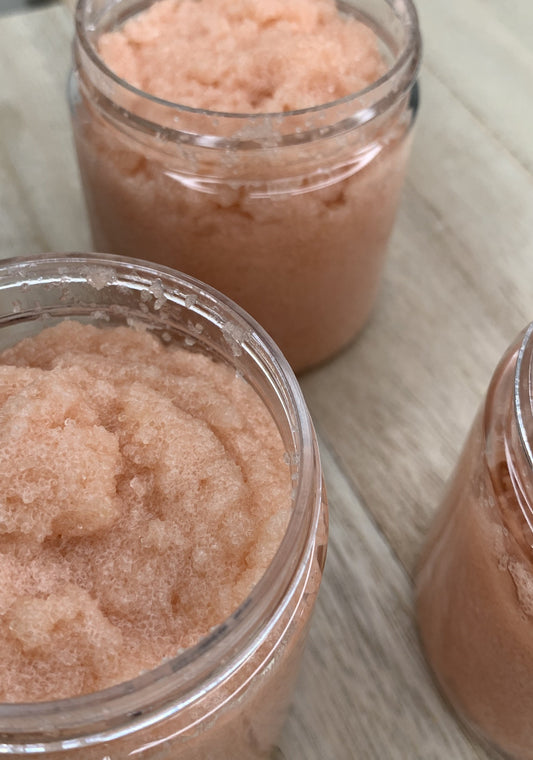 Peach Paradise Silk Body Scrub