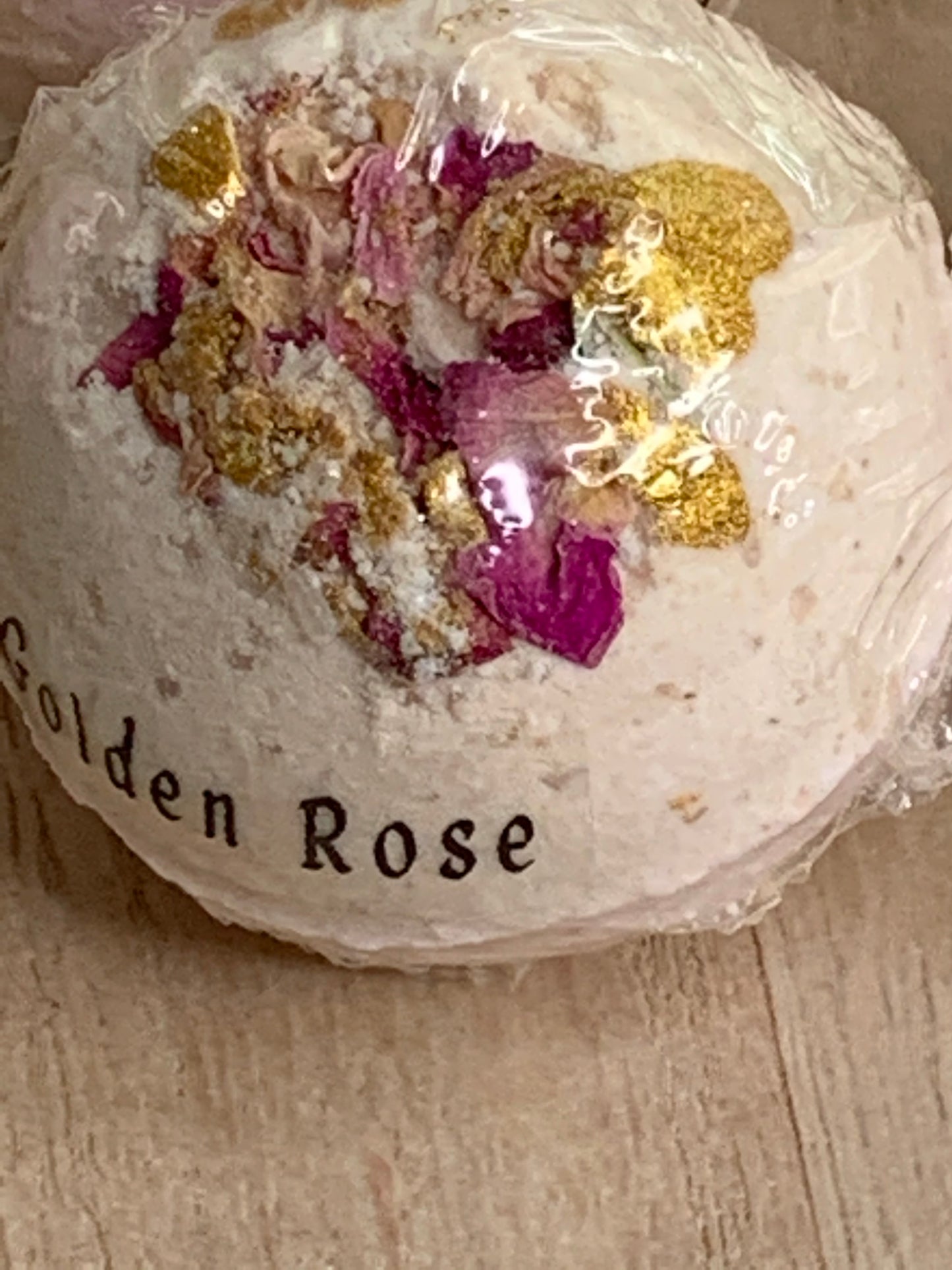 Golden Rose Bath Bomb