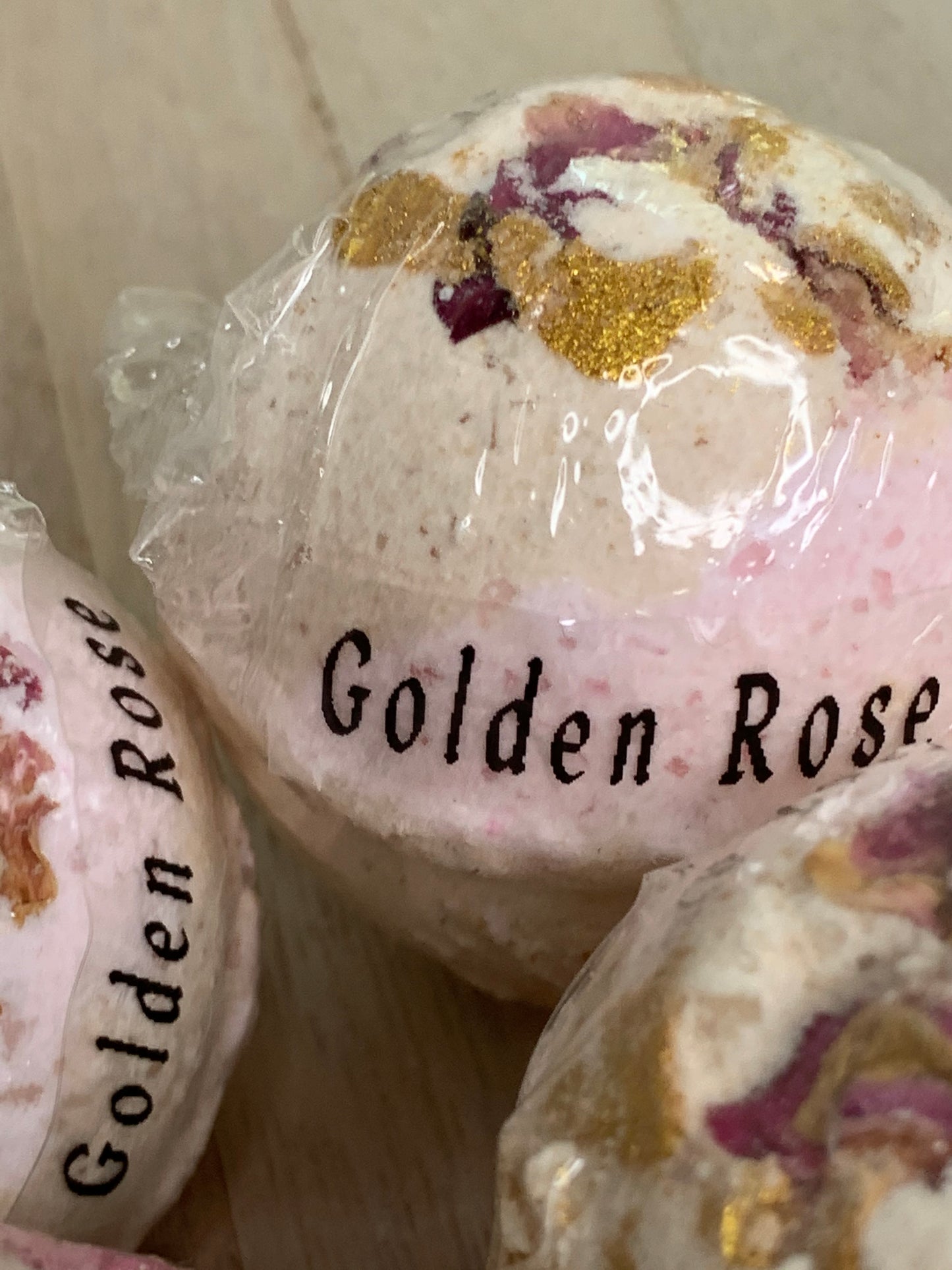 Golden Rose Bath Bomb