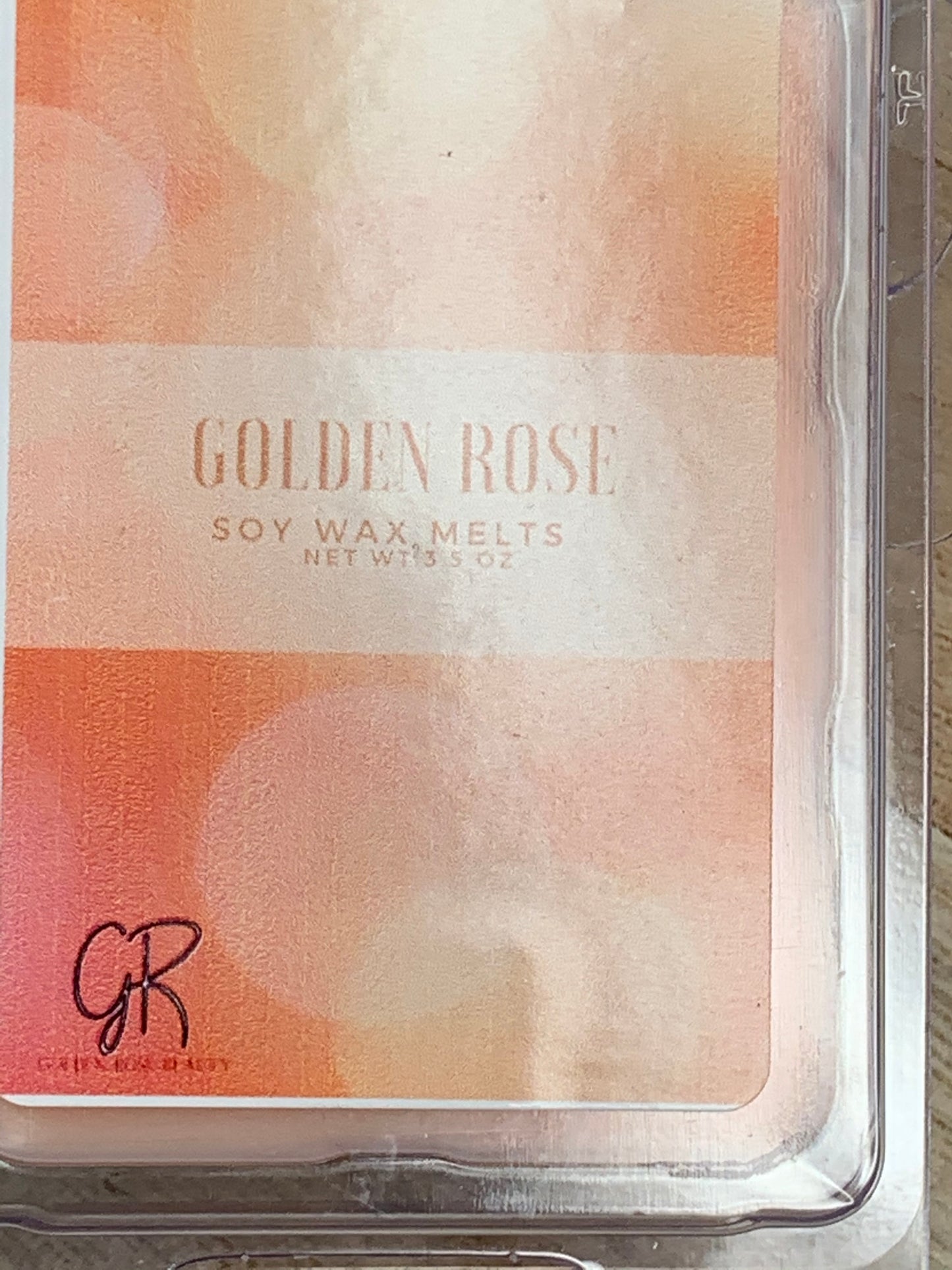 Golden Rose Soy Wax Melt